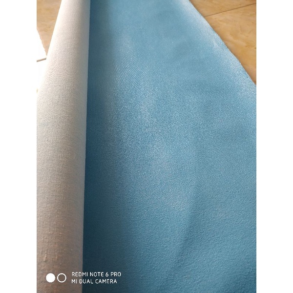 

kanvas lukis warna blue/biru siap pakai uk 150x300cm