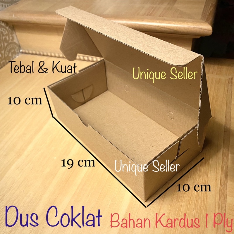 Dus Box Kotak Hampers 19x10x6 EFLUTE POLOS / Dus Box Kotak Kue Bolu 19x10 x 6 EFLUTE POLOS / Dus Box Kotak Coklat Corrugated EFlute 19x10 x 6 / Dus Box Kotak Packing Olshop 19 x 10 x 6 / Dus Kotak Box Kue Bolen Uk 19 x 10 x 6