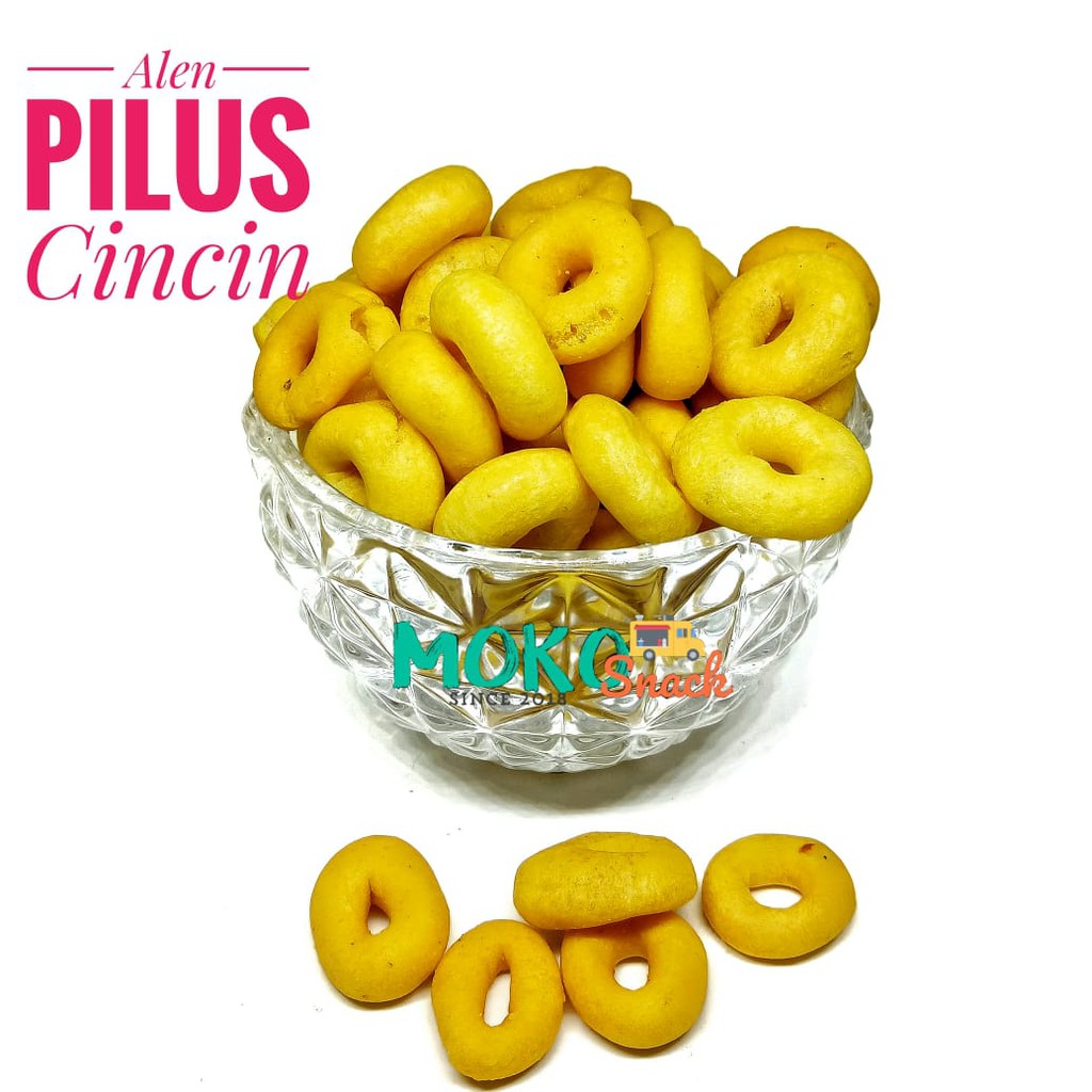 

Snack Cemilan Alen / Pilus Cincin 1 Kg