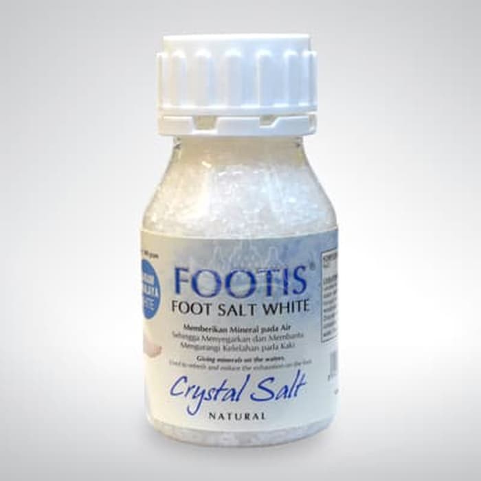 FOOTIS FOOT SALT WHITE Botol 300 Gram