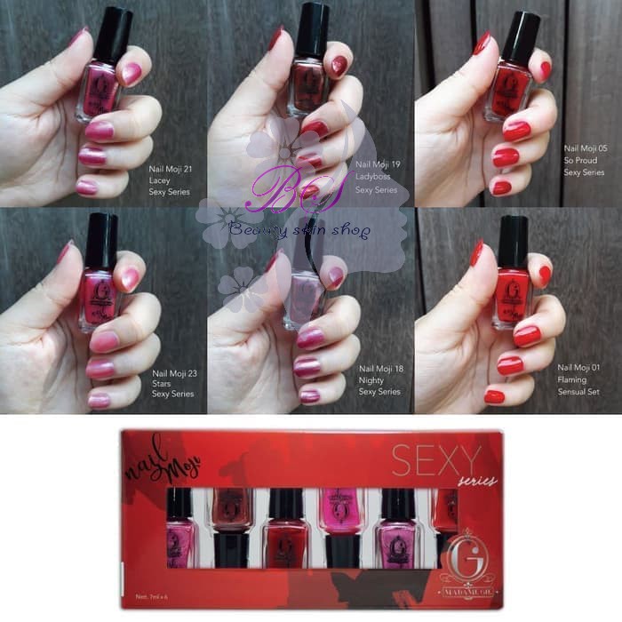 Madame GIE Nailmoji Sexy Series (Satuan) BPOM Original