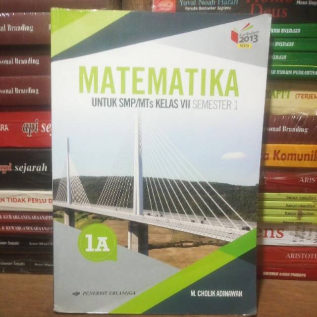 Buku Matematika 1a Untuk Smp Kelas Vii Shopee Indonesia