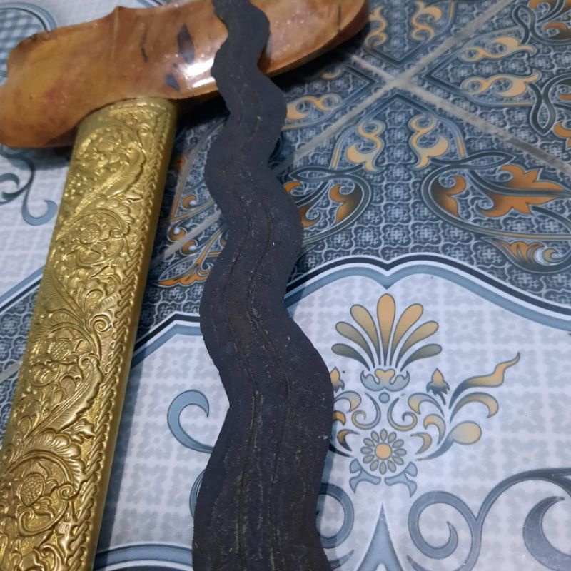Keris Nogorojo Pamor Keleng Tangguh Mataram