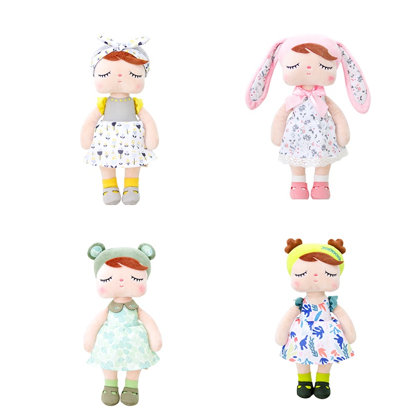 Premium Quality Metoo Stuffed Doll Princess Angela Bunny Plushie Mainan Lembut Dan Cuddly