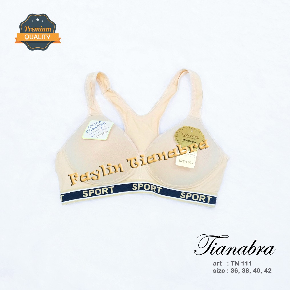 TIANA | Sport BRA Busa Tipis / Atasan Sport Busa / BH Sport / art TN MS 111