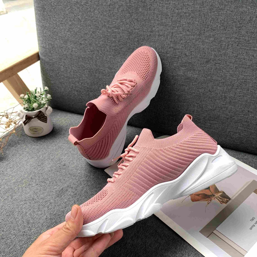 Sepatu Kun Sneakers Kanvas Wanita Casual Import Sport Shoes Original