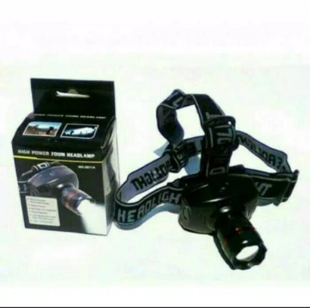 Senter Kepala Headlamp Zoom