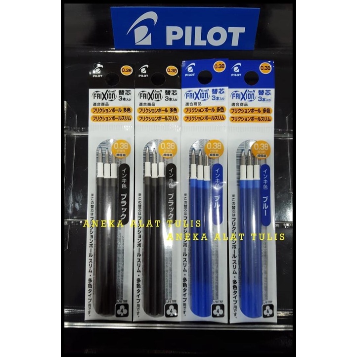 

Vanila | Pilot Frixion Slim Refill 0.38 Mm / Isi Ulang Pen Frixion Slim