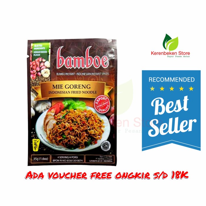 

bamboe bumbu instan mie goreng 45gr