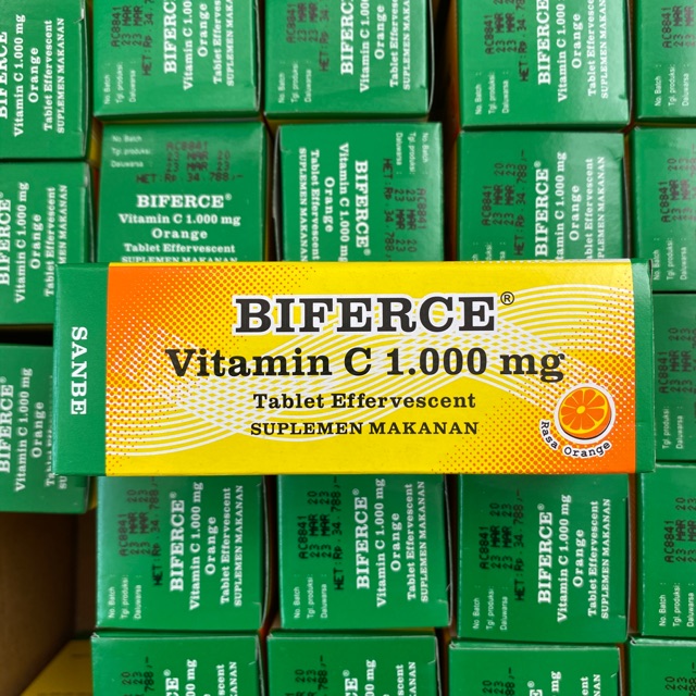 Biferce Vitamin C 1000 mg rasa Orange