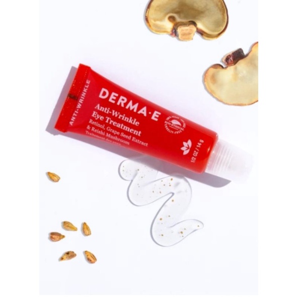 derma E anti wrinkle eye treatment cream retinol grapeseed extract