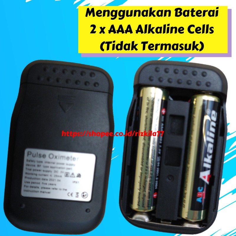 Oximeter fingertip  Alat pengukur kadar oksigen spo2 detak jantung A02 saturasi Oksigen Oxymeter