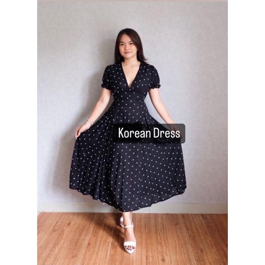 Jenny Korean Dress Rayon Twill Premium Terbaru