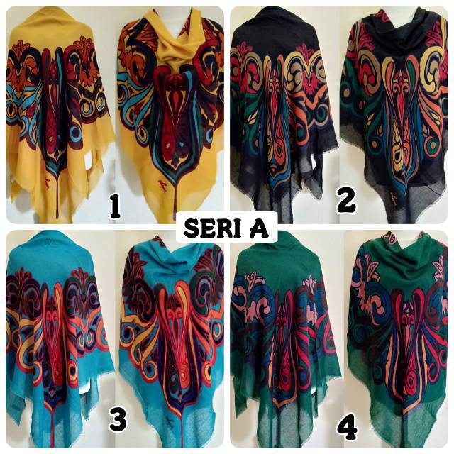 Segiempat motif IDA ROYANI/TIERACK MOTIF