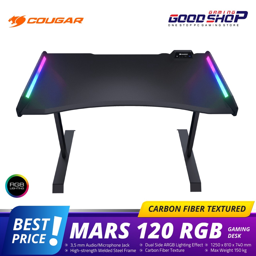 Cougar Mars 120 RGB - Gaming Desk