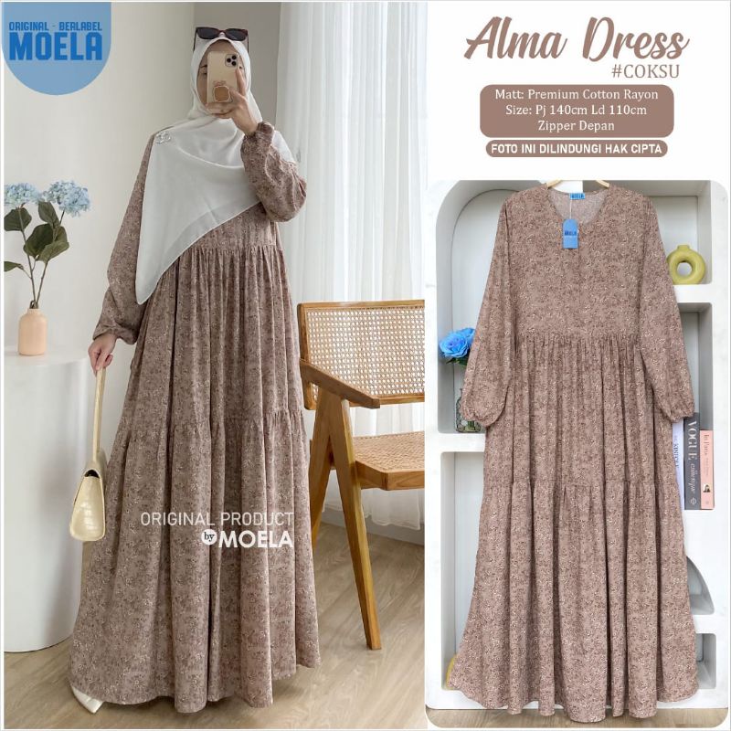Alma dress by Moela