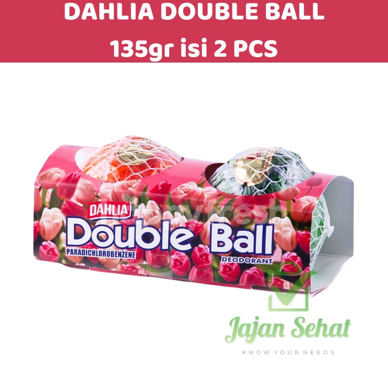 Dahlia Double Ball 135gr Isi 2 Pcs