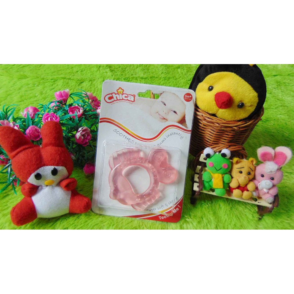 teether bayi chica motif Bayi ,tangan,ikan BPA FREE / gigitan bayi