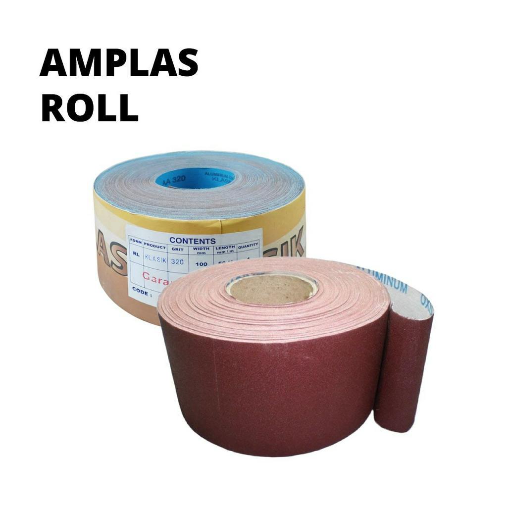 Amplas Roll Kain Taiyo Waterproof Meteran Grid 60-400