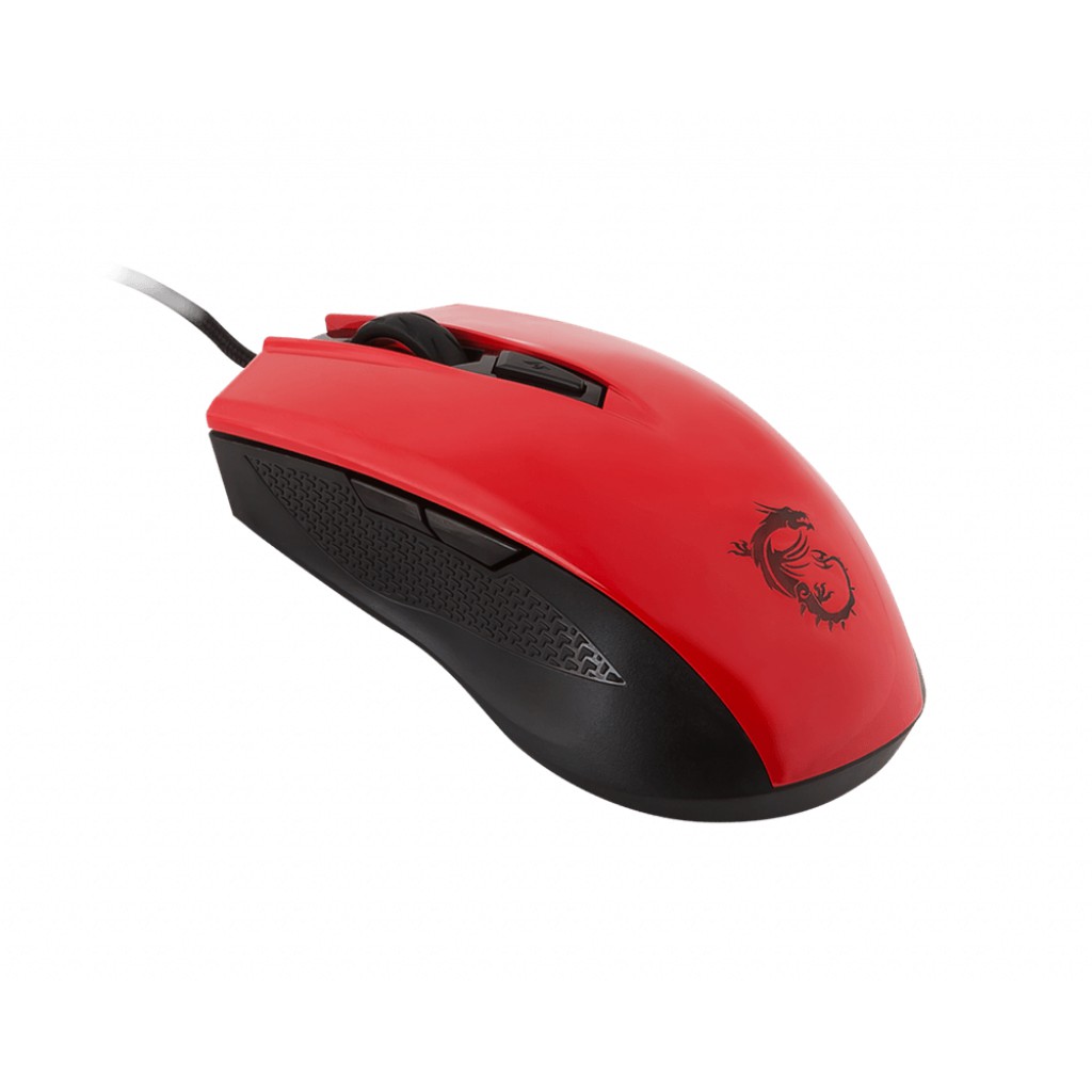 GAMING MOUSE MSI CLUTCH GM40 RED - Garansi Resmi