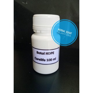 Jual Botol HDPE Kapsul / Botol HDPE + LInear Induction / Botol Obat