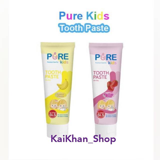 PURE KIDS Toothpaste Strawberry / Banana - 50ml