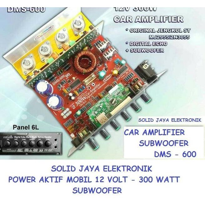 kit power subwoofer 12 volt