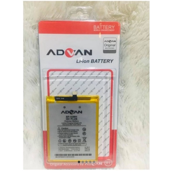 BATERAI ADVAN 15C + G1 G1 PRO BP-53MAH 5800MAH ORIGINAL99% PACKING MIKA