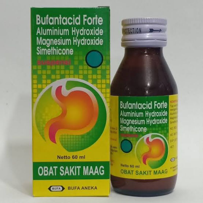 Jual Bufantacid Forte Sirup 60 / Obat Sakit Magh Dan Nyeri Ulu Hati ...