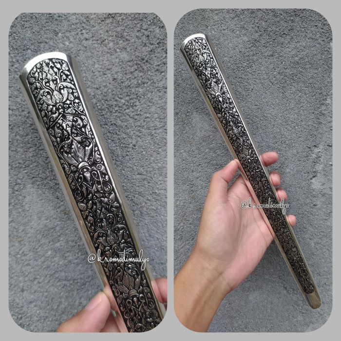 pendok pusoko bahan perak