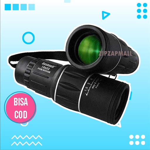 Teropong Jarak Jauh Malam Hari / Teropong Monocular Binocular / Night Vision Scope 16x52