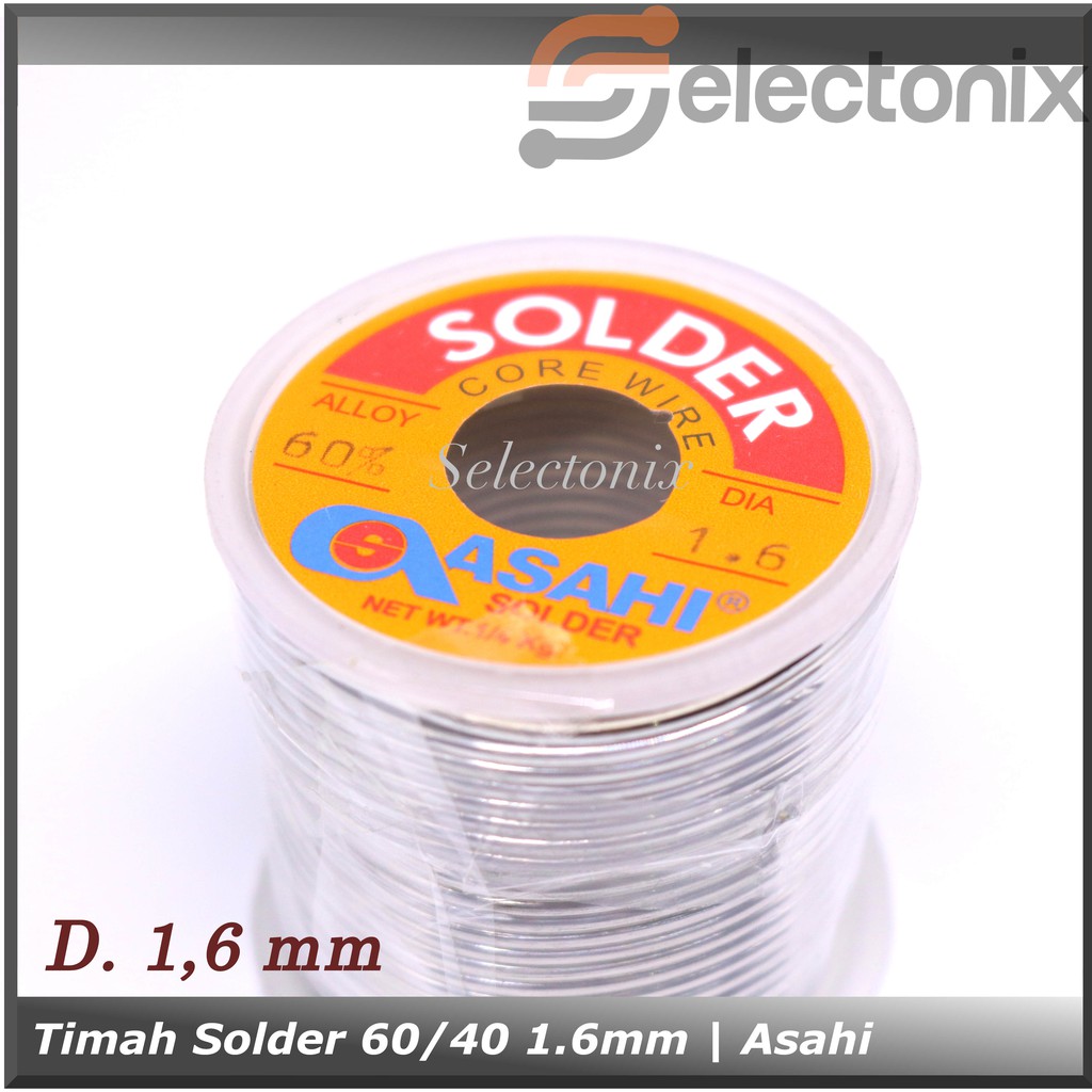 Timah Solder 1.6mm 60/40 250gr | ASAHI