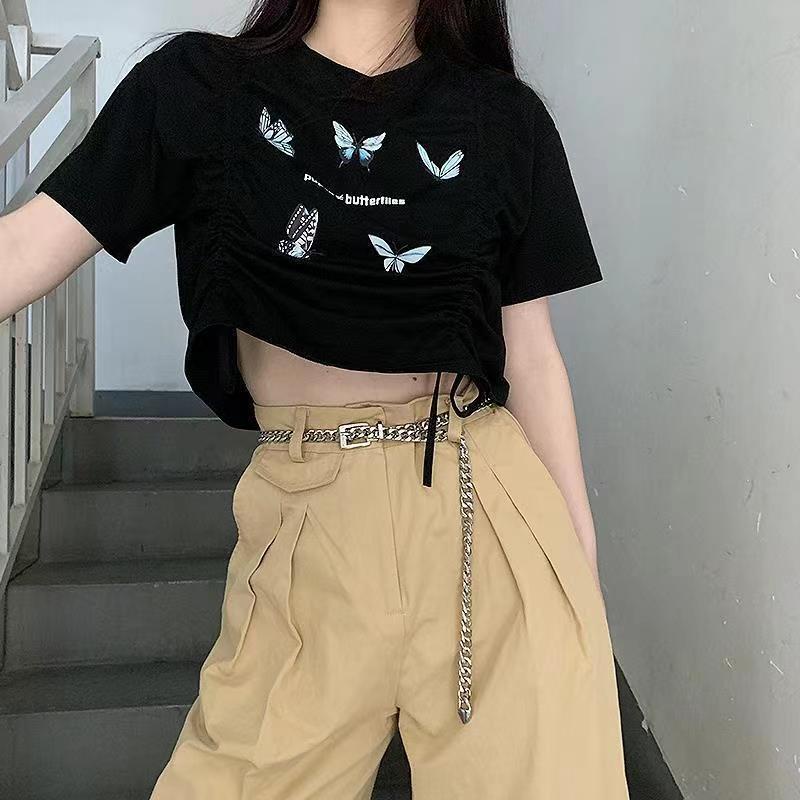 BGS-104 Ikat Pinggang Wanita Rantai, Sabuk wanita leather Rajut Rantai, belt Rantai Wanita kekinian