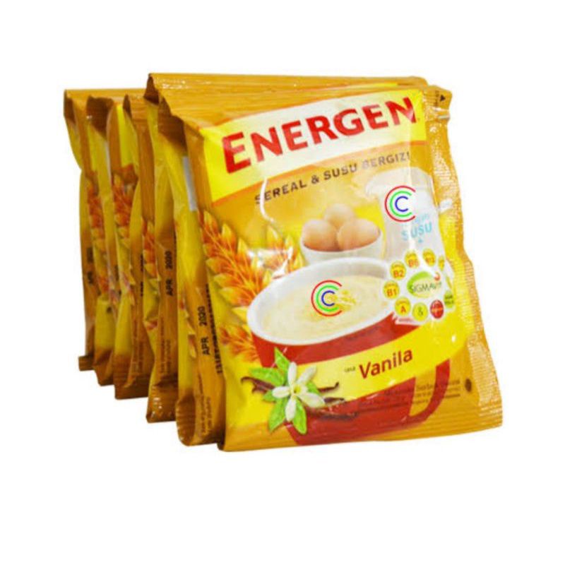 

ENERGEN VANILLA 1 RENCENG ISI 10pcs