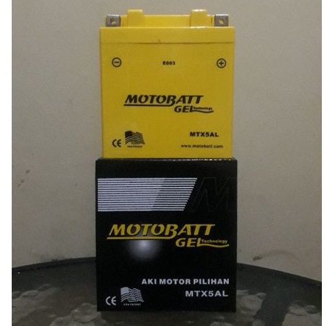 Aki Motor MOTOBATT MTX5AL GEL