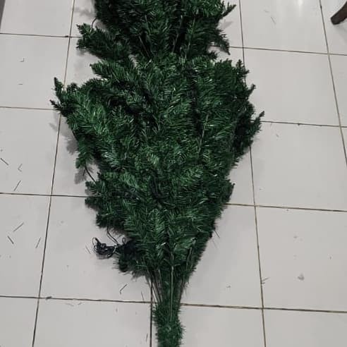 christmas tree 210cm pohon natal set