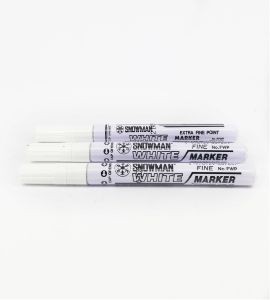 

Snowman White Marker Fine