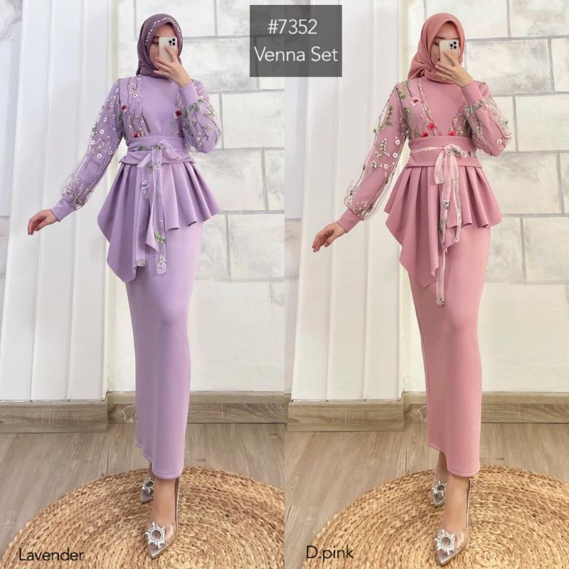 VENNA SET BY MK/ READYSTOCK // DEZZASHOP