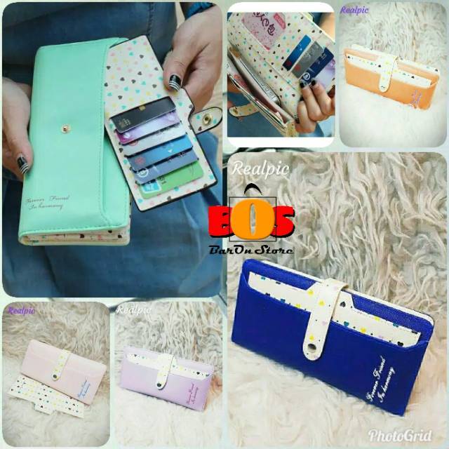 Dompet Panjang card 2 in 1 Lidah Love