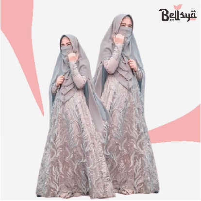 Great Shop Gamis Syari Syarie baju brukat Pesta Kondangan ADA JUMBO s/d XXXL LD s/d 120 cm fashion k