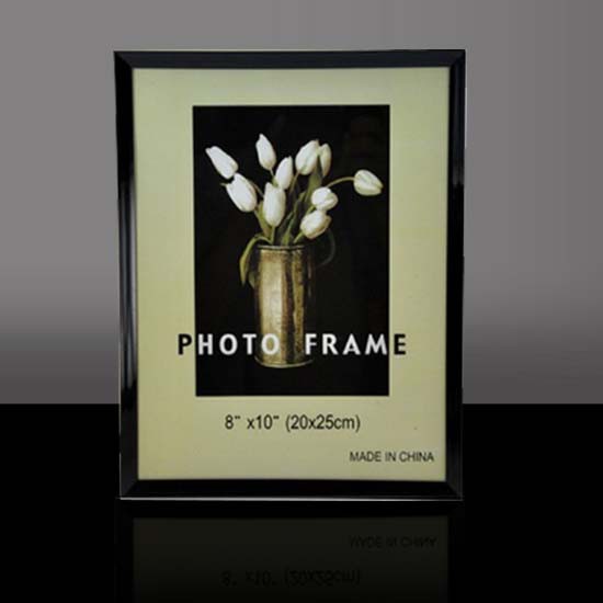 Bingkai Plastik DX 8R (07848) Hitam Pigura Frame Bingkai Foto