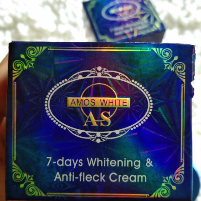 AMOS WHITE Cream siang malam