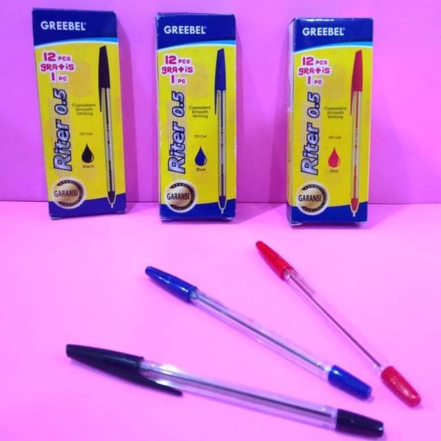 

Pulpen Greebel Riter isi 13 pcs
