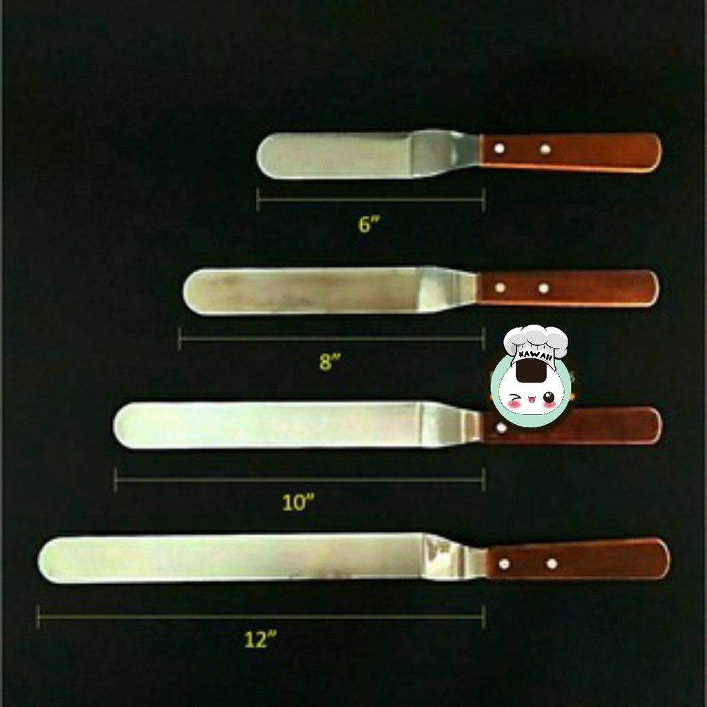 Jual SPATULA STAINLESS STEEL BENGKOK 6 INCH alat poles untuk meratakan