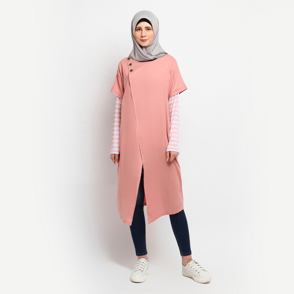 

Flamoush Jannie Pink Casual Shirt