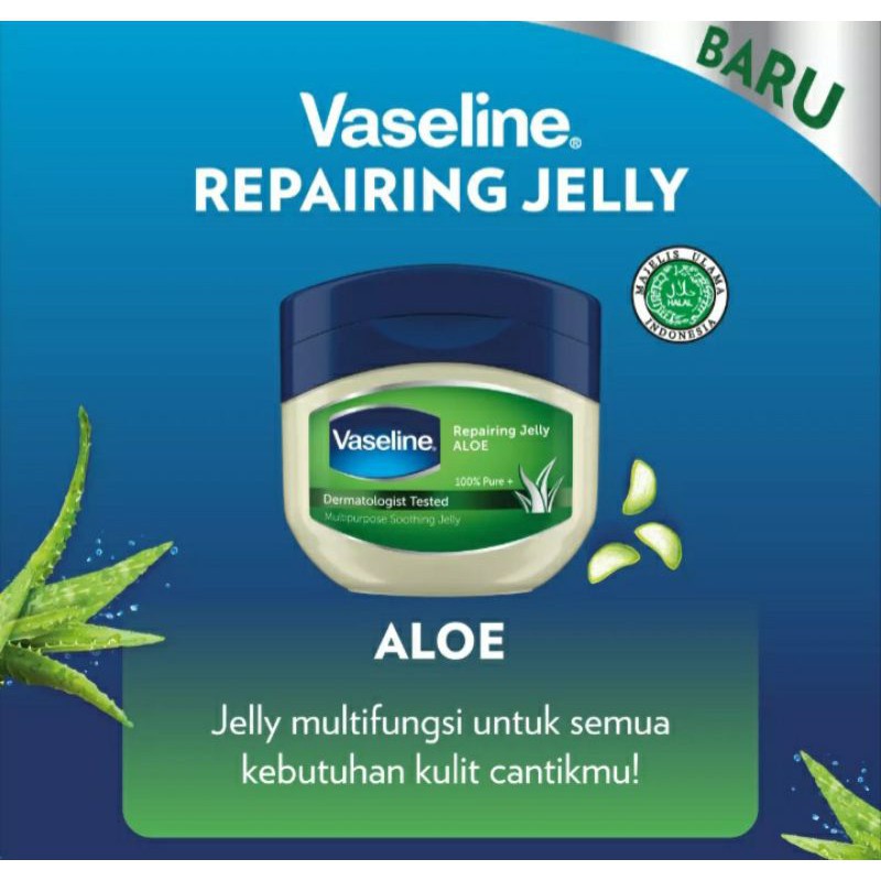 VASELINE REPAIRING JELLY BABY - VASELINE REPAIRING JELLY ALOE 50ML