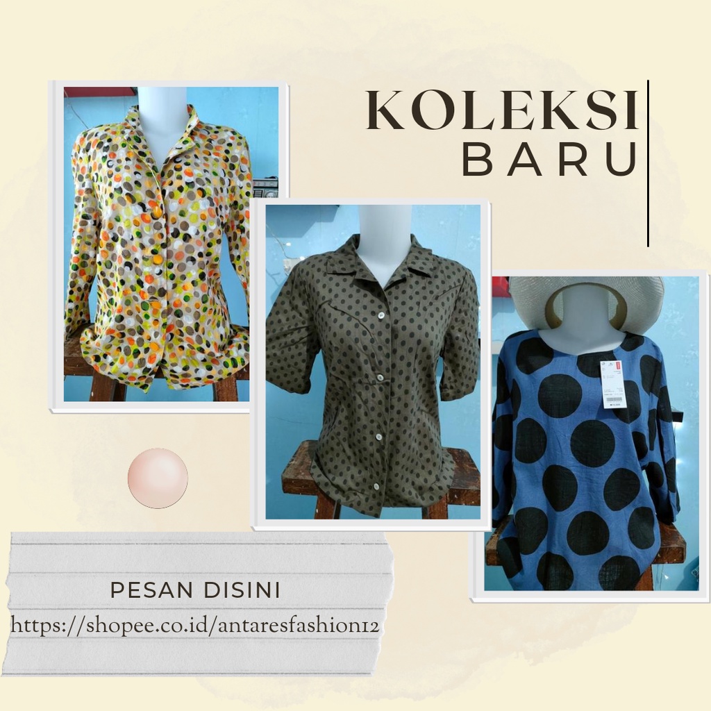 Baju Wanita Koleksi Polkadot