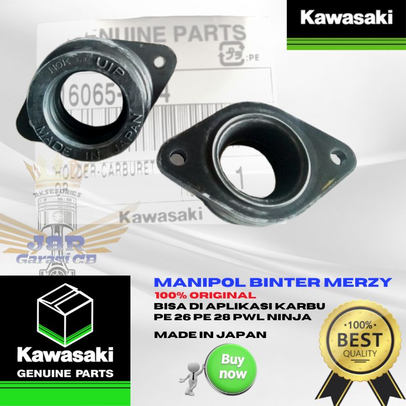 Manipol Original Kawasaki Binter Pnp Karbu Pe28 Pwl28 Ninja