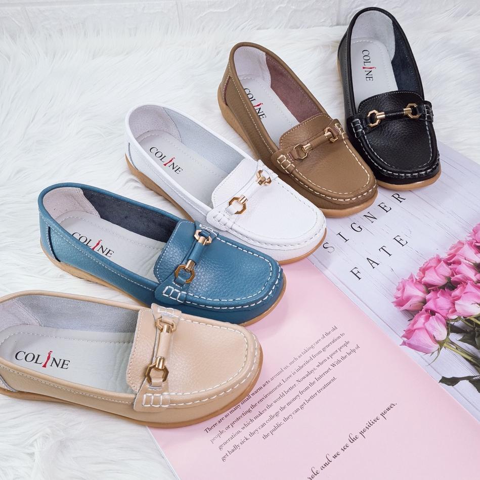 COLINE Flatshoes Slip On / Wedges Wanita / Sepatu Kerja / Sepatu Wanita C1083 "TRO. 49"