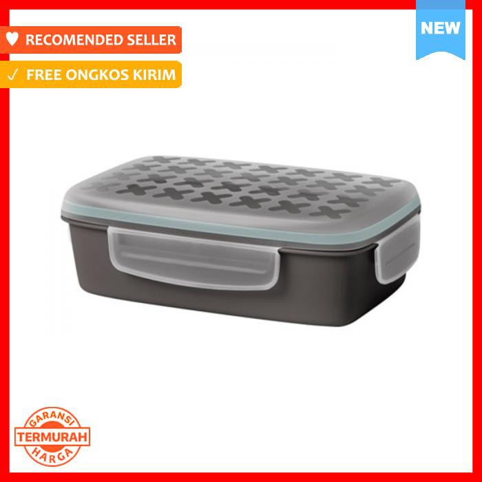 Kotak Makan & Rantang - 1.Ikea Kotak Makan Festmaltid 3 Sekat,Lunch Box,Kotak - Bekal